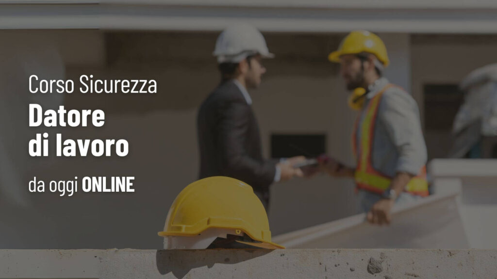 Corso Sicurezza Datore di Lavoro