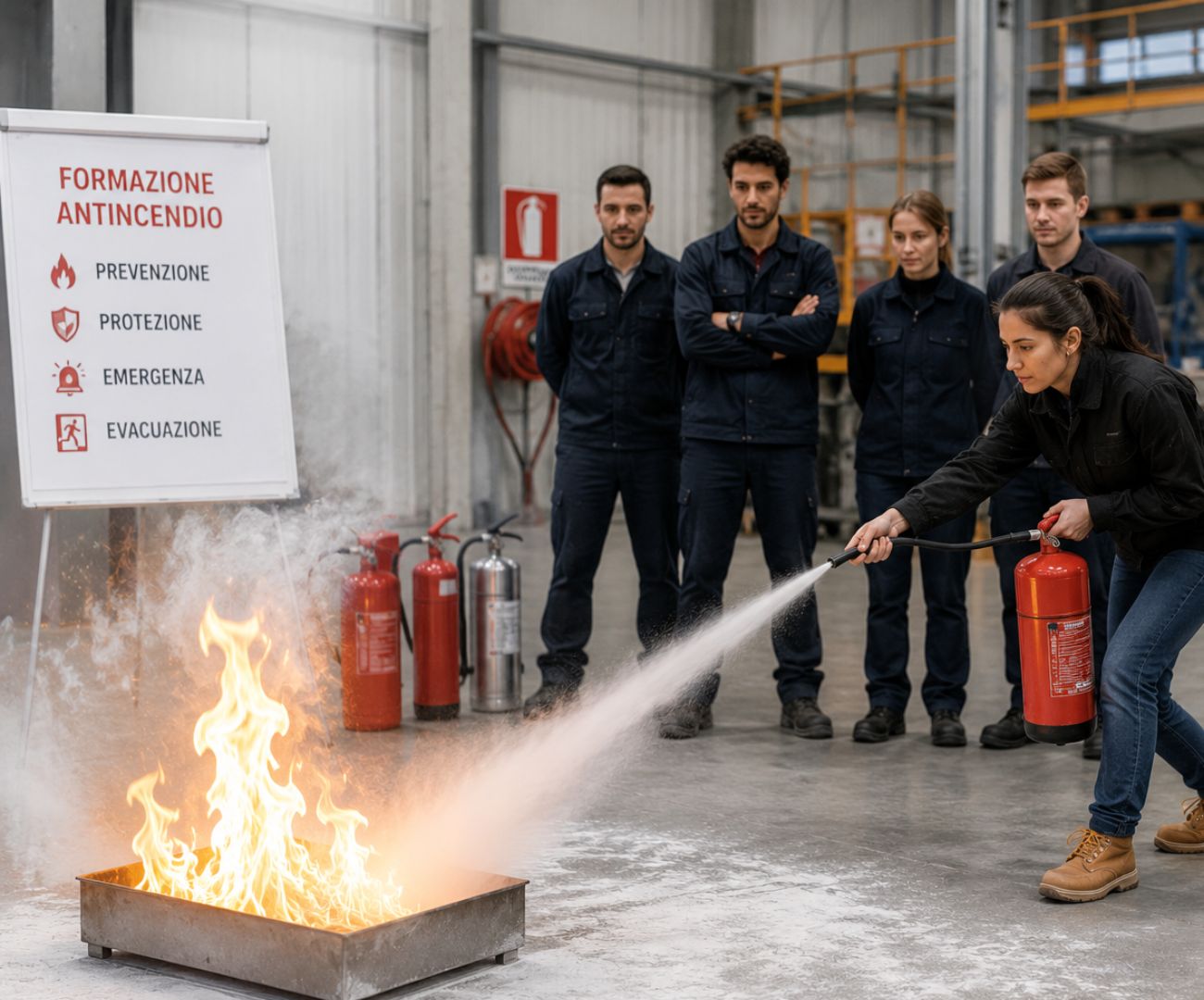 Corsi Antincendio Livello 1 2 3