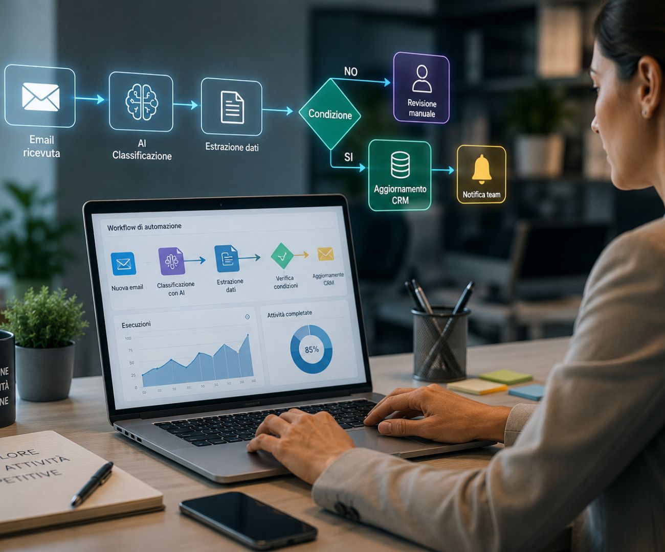 corso Automazione intelligente dei processi aziendali con l'AI